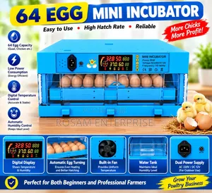 Brand New 64 Egg Capacity Incubator