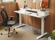 Adjustable Standing Office Desk - White - 5