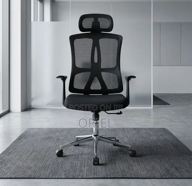 Ergonomic High-Back Office Chair - 1
