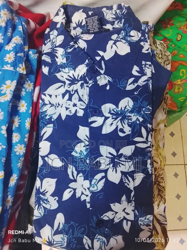 Clavis Fashion Hub Shati Nyeupe ya Wanaume - 1