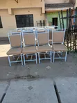 Antique Grey Powder Coating Ball Chairs - 1
