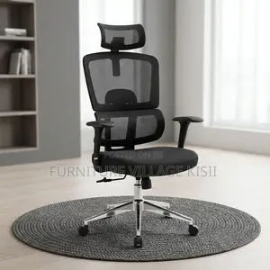 Orthopedic Mesh Office Chair - Black