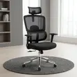 Orthopedic Mesh Office Chair - Black - 1