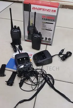 Seti ya Redio za Njia Mbili za Kubebeka za Baofeng BF-888S - Pakiti 2