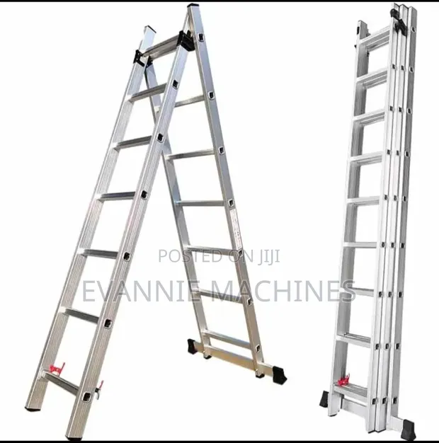 Multi-Purpose Folding Aluminum Ladder - 1