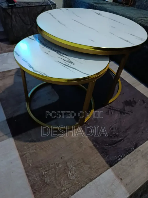 2-in-1 Wood Nesting Coffee Table Set - 1