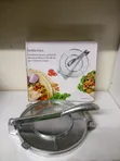 20cm Mwongozo wa Chapati & Tortilla Press - 3
