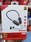 Aldeepo AD-BS78 Wireless Neckband Earphones - Black - 3