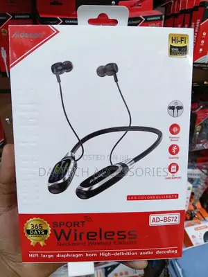 Aldeepo AD-BS72 Wireless Neckband Earphones