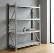 White 4-Tier Heavy Duty Metal Display Rack - 1