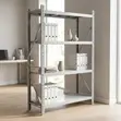 White 4-Tier Heavy Duty Metal Display Rack - 3