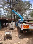 Kodi ya Lori la Flatbed lenye Winchi na Crane - 1