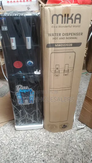 Mika 2-Tap Maji ya Moto na Baridi Dispenser