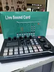 F998 Live Sound Card Audio Mixer na Bluetooth - 1