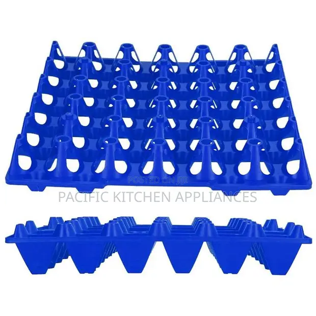 1 PC Rafu ya Mayai ya Plastiki - Uwezo wa Mayai 30 - 1