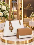 Chrisbella Medium Handbag - Blue - 1
