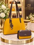 Chrisbella Medium Handbag - Blue - 2