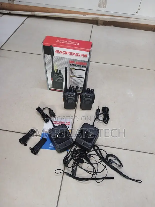 Baofeng BF-888S Walkie Talkie Isiyo na Waya 2PCS - 1