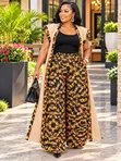 Mavazi ya Kimono ya Ankara kwa Wanawake - 2