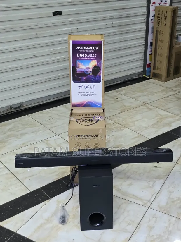 Vision Plus Sound Bar 2.1ch VP2113SB 360 Watts - 1