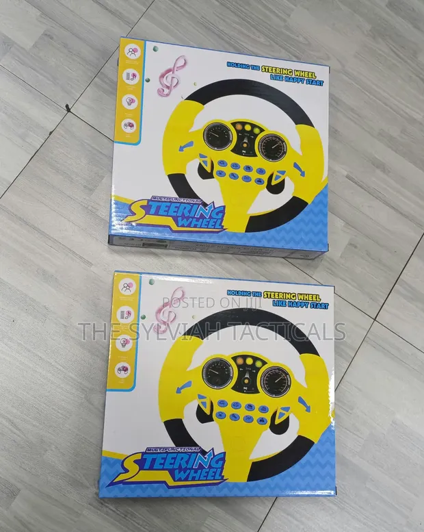 Kichezeo cha Steering Wheel - Kipya Kabisa - 1