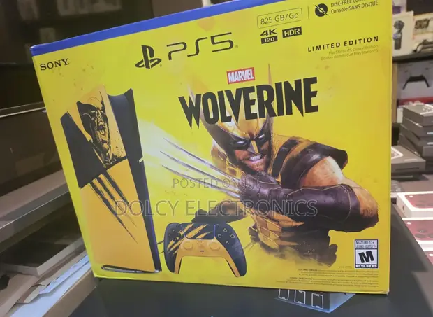 PS5 Console - Marvel's Wolverine Game Included - 1