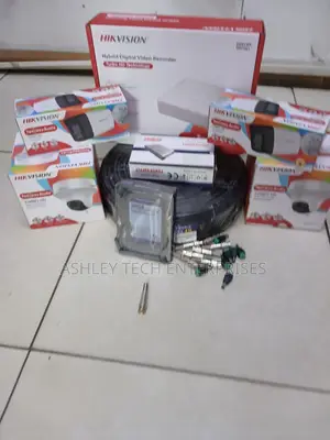 Hikvision 4 Channel HD CCTV Camera na Sauti ya Njia Mbili