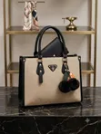 3-in-1 Ladies Handbag - Genuine Leather - 1