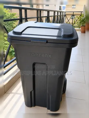 Takataka 120L yenye Magurudumu na Pedal - Mpya Kabisa