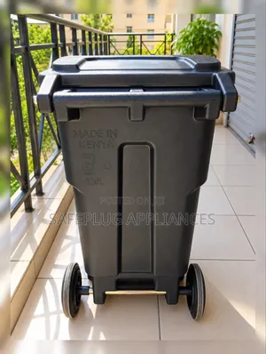 Takataka 120L yenye Magurudumu na Pedal - Mpya Kabisa