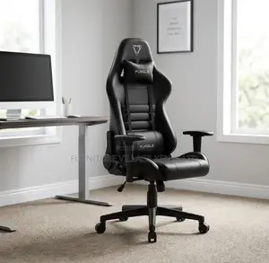 Leather Reclining High Back Gaming Chair