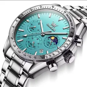 Olevs Chronograph Gents Stainless Steel Watch