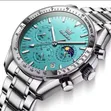 Saa ya Olevs Chronograph ya Wanaume ya Stainless Steel - 1