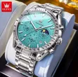 Saa ya Olevs Chronograph ya Wanaume ya Stainless Steel - 2