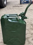20L Metallic Fuel Jerrican with Spout - 1