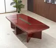 3M Mahogany Boardroom Table - 4
