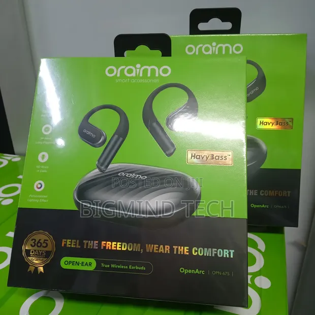 Oraimo OpenArc Open-Ear Wireless Earphones OPN-675 - 1