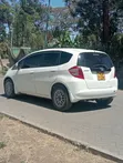 Honda Fit 2008 White - 1