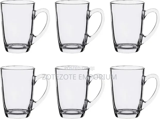 Luminarc New Morning 6-Piece Clear Mug Set - 1
