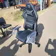 Reclining Gaming Chair with Adjustable Backrest, Headrest & Lumbar - 2