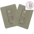 2PCS Punch-Free Screw Stickers, Waterproof Hooks - 4