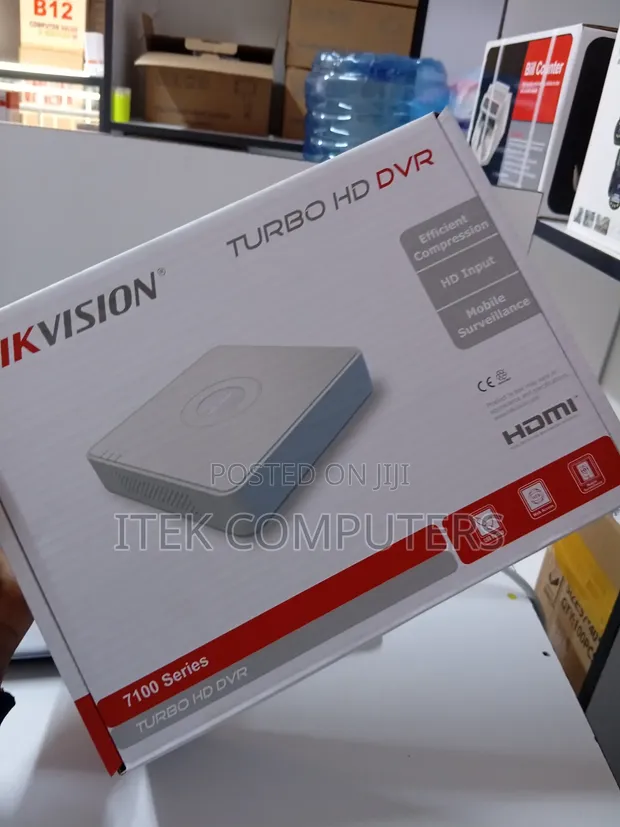 8 Channel Hikvision Turbo DVR for CCTV Monitoring - 1