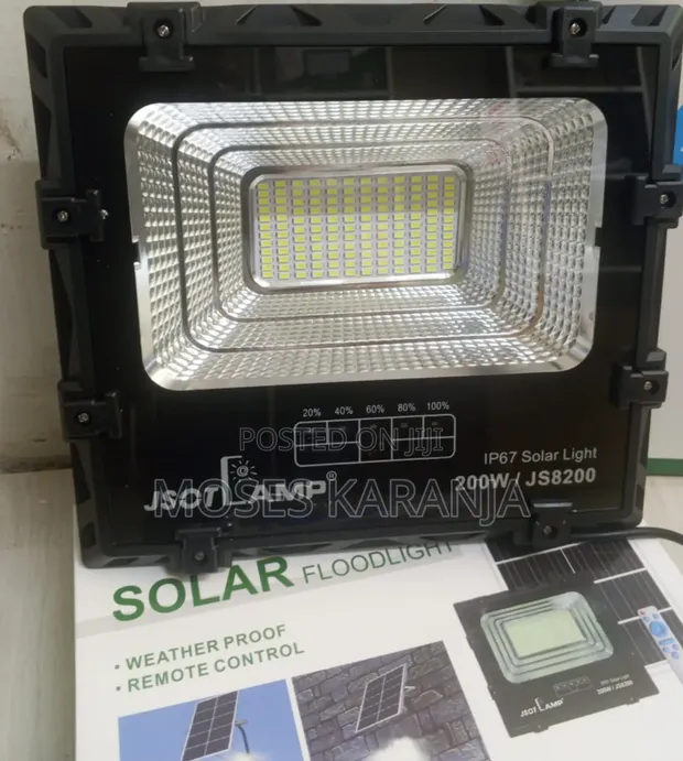 JSOT 200W High-Power Solar LED Lamp - 1