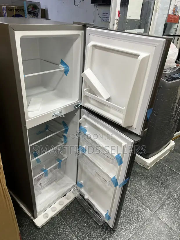 Syinix 137L Double Door Refrigerator - 1