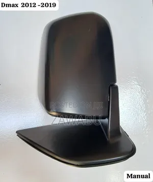 Isuzu D-Max Side Mirror 2012-2019 (Manual, Black)