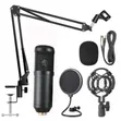 BM 800 Condenser Microphone with Sound Card - 1