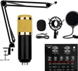 BM 800 Condenser Microphone with Sound Card - 2