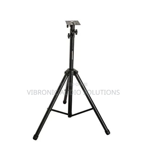 Professional Adjustable Speaker Stand (IS-505B) - Black - 1