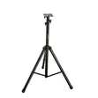 Professional Adjustable Speaker Stand (IS-505B) - Black - 1