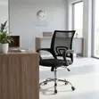 Mid-Back Home Office Study Chair with 5-Star Base - 2
